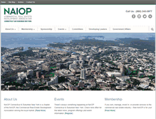 Tablet Screenshot of naiop-ctny.org